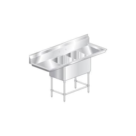 Aero Aero Manufacturing Company Two Bowl Aerospec SS NSF Sink w/ Two 24'W Drainboards 2F2-2424-24LR